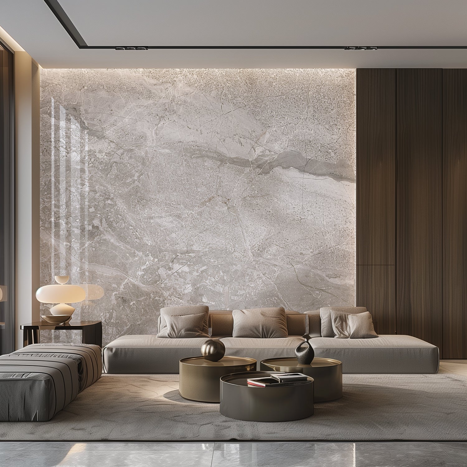 Interior Stone Wall Design For Living Room