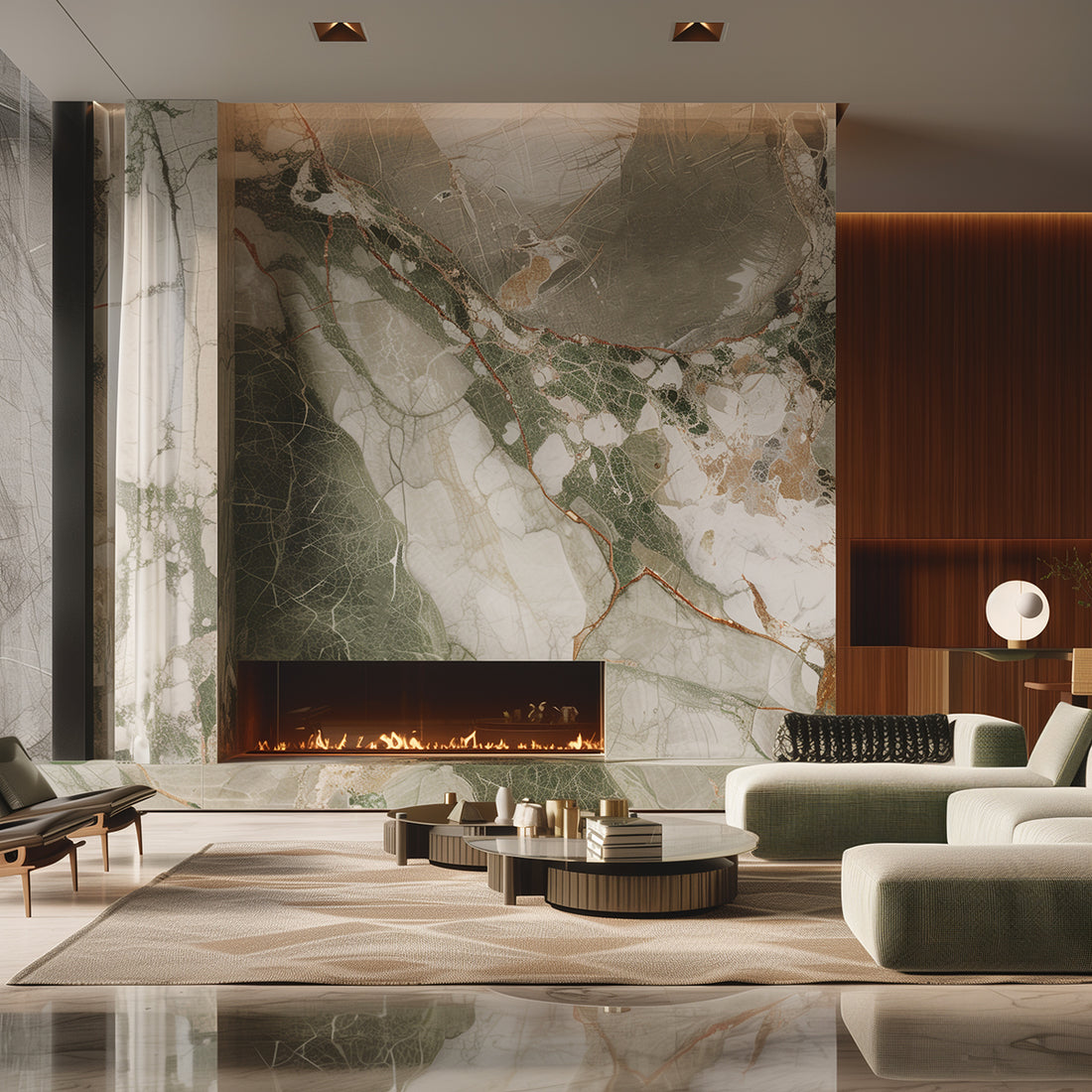 10 Walls to Elevate with Marble Artwork Panels