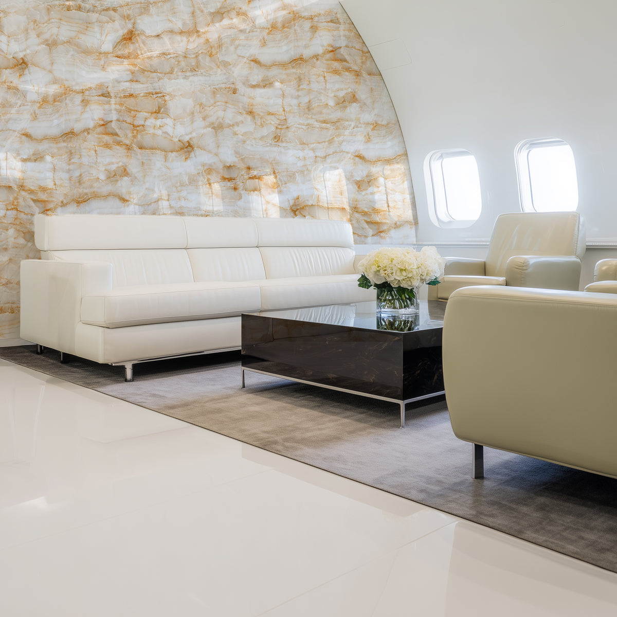 Backlit Wall Panel; Luxury Translucent Onyx-Look Feature Wall; Modern ...